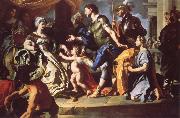 Francesco Solimena Dido Receiving Aeneas and Cupid Disguised as Ascanius Germany oil painting artist